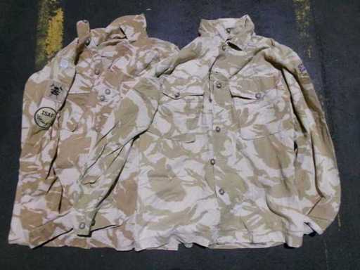 Bluza de câmp britanic? De?ertul tropical DPM, par?ial defect (R18) (25x)