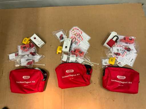 ABUS Lockout/Tagout kit (3x)