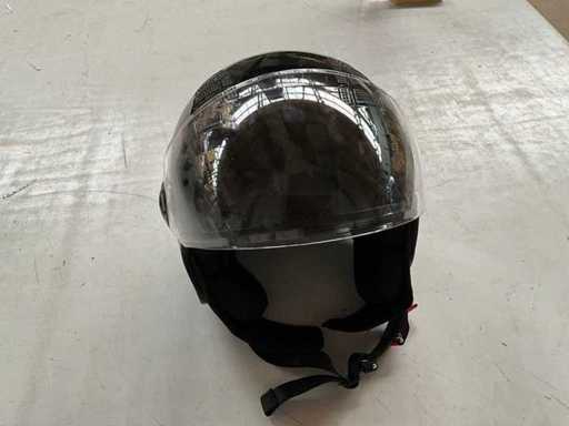 Casca de motocicletă Vinz Como neagră XL 60-61