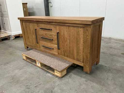 Dębowy kredens 86x200,5x46cm