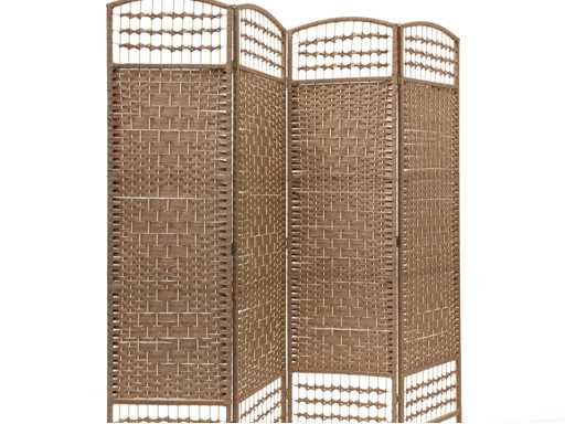 4-panel partition divider screen