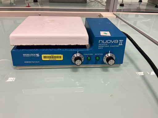 BIOBLOCK SCIENTIFIC NUOVA II-92619 Beheizter Magnetrührer