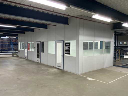 Unité de bureau démontable