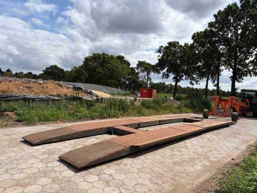 Kamps de Wild MWB-60-6 Mobile Waagbrücke 50 Tonnen