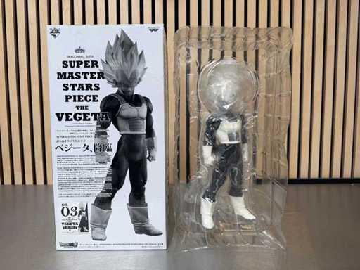 Pièce Banpresto Super Master Stars - La figurine de la collection Vegeta The Tones C - Dragon Ball Super Vegeta