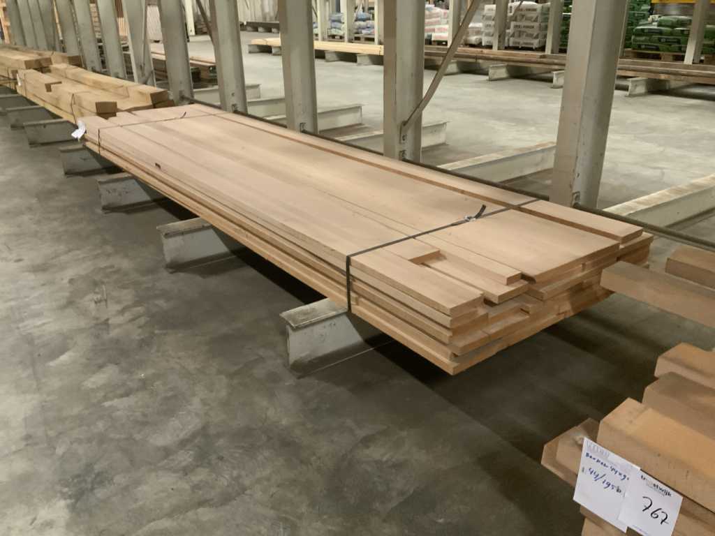 Beuken planken 6,25m2