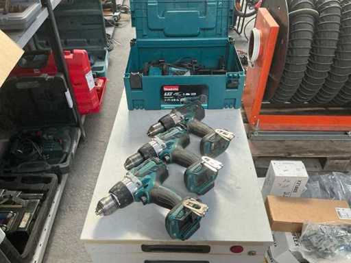 Makita DHP482 Screw Drill (3x)