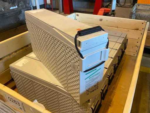 Batería de plomo-polar Marathon M12V155 FT (AGM) 12 V - 150 Ah (8x)