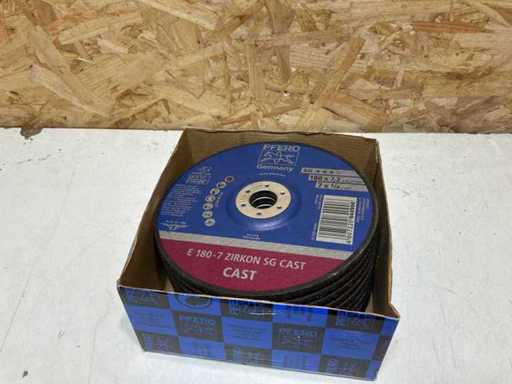 Pferd E 180-7 ZIRKON SG CAST Grinding Disc (20x)