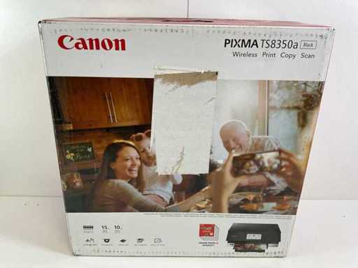 Canon (PIXMA TS8350A) imprimante compacte à jet d’encre tout-en-un (Neuve)