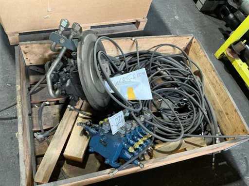 Various Earthmoving machine parts