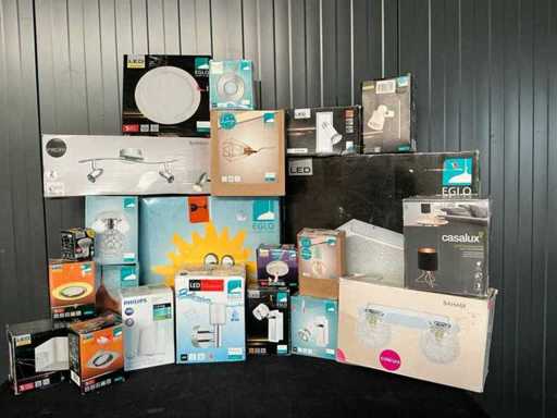 Batch of various led lighting 114 pieces