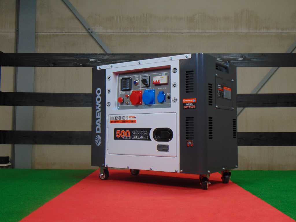 Daewoo DDAE10500DSE-3G diesel stroomgenerator
