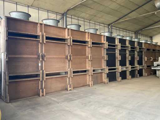 Muro di essiccazione, 11 di larghezza, 2 di altezza