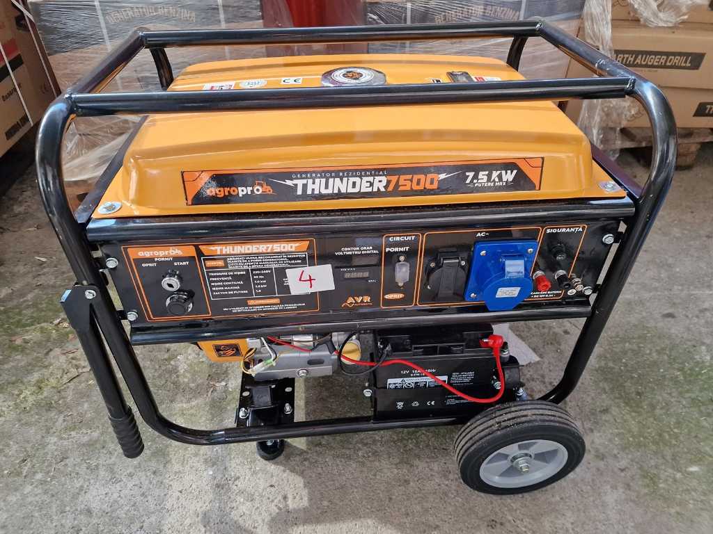 THUNDER 7500  HYBRID Gasoline/GPL - Power generator