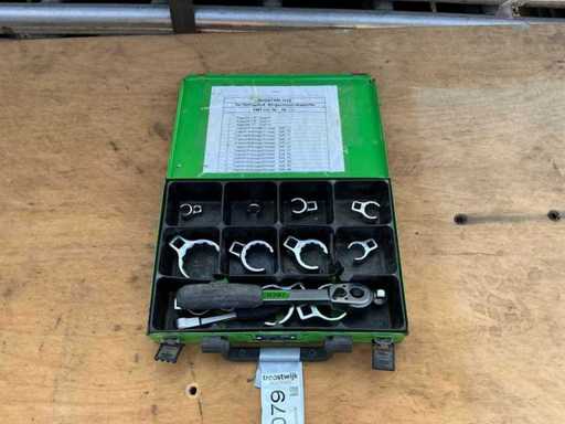 Casetă cu cheie inelară Reca Buttercup