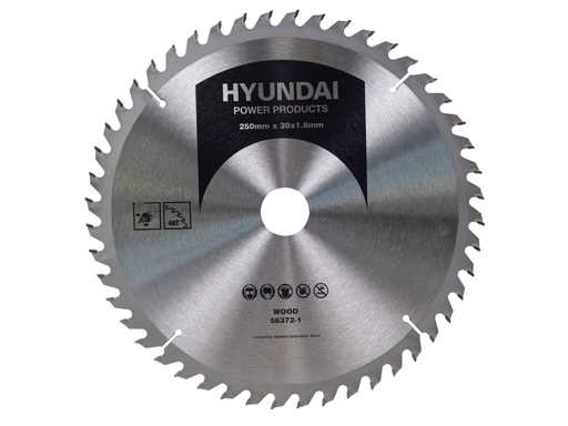 Lame de scie Hyundai 48T/250 mm taffetas (18x)