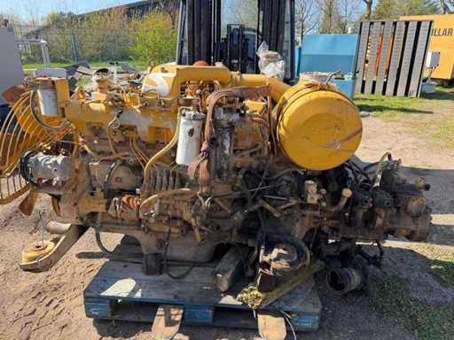 Komatsu 6-cilinder motor Dieselmotor