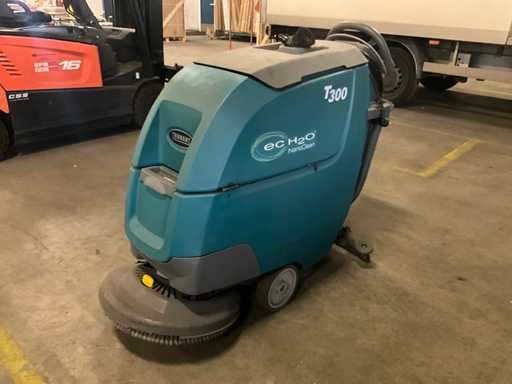 Tennant T300 ec-H2O NanoClean scrubber walk-behind