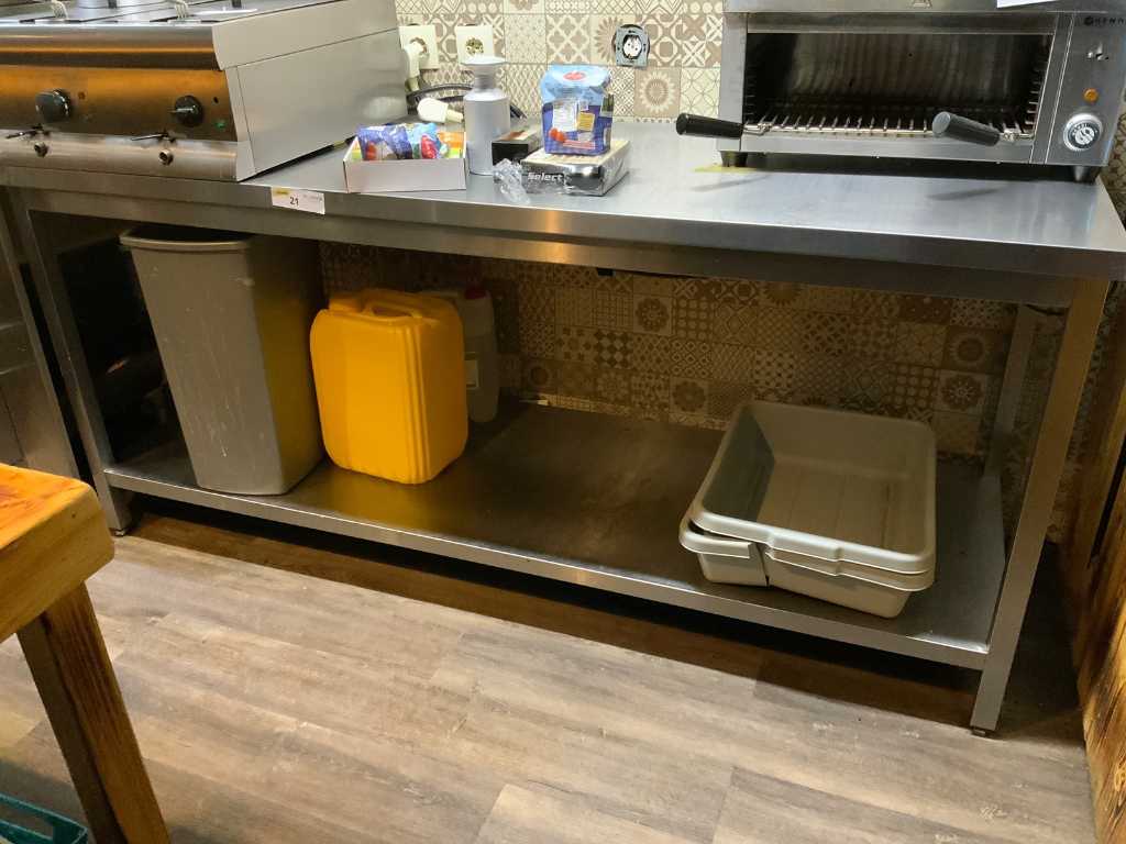 Rectangular Stainless Steel Work Table