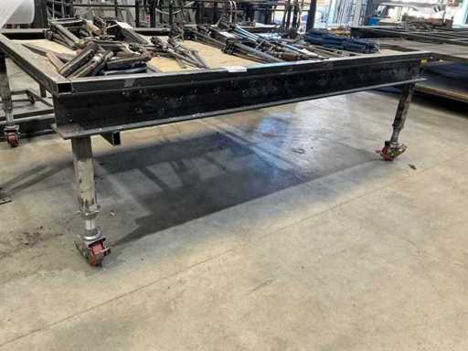 Mobilny stół spawalniczy