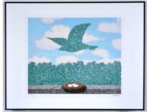 René Magritte - Le printemps - litho