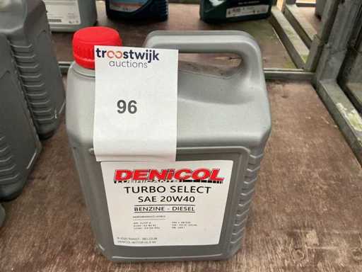 Denicol,inhoud 5 liter SAE 20 W 40 Motor olie
