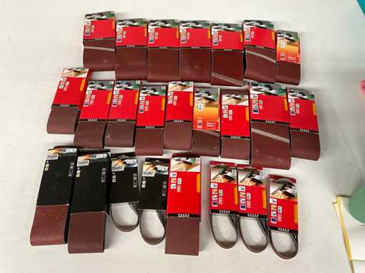 KWB Mix lot Schleifpapier für Bandschleifer