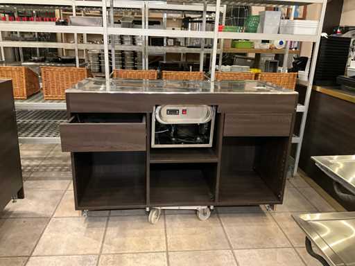 Réfrigérateur encastré Osaka avec mobilier