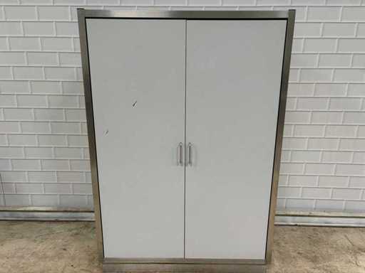  Stainless steel/Trespa cabinet
