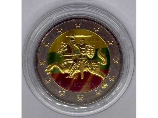 2 Euro "Postojna Cave" Colorized Commemorative Coin – Slovenia – 2013 – Bimetal