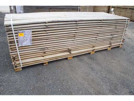 1,40 m³ Eiken planken 22mm