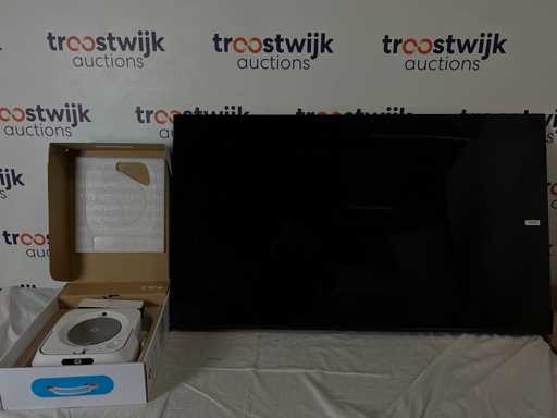 Samsung UE58U8090F - 58 Zoll + iRobot Braava Jet M6 - Roboter-Mopp 