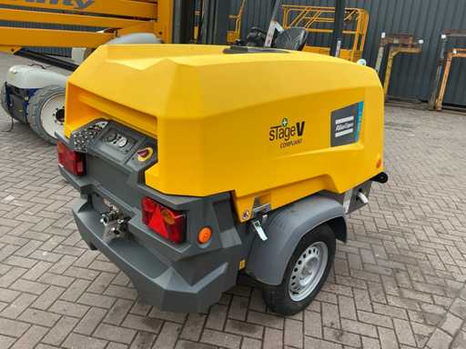 2022 Atlas Copco XAS 58-7 Compressoraanhangwagen 18kW