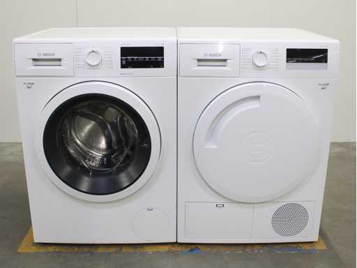 Bosch Serie|6 VarioPerfect EcoSilence Drive Wasmachine & Bosch Serie|4 Wasdroger