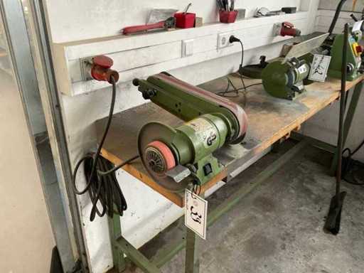 ELEKTRA BECKUM SL 175D Lu Schleifbock mit Bandschleifer