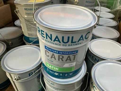 Peinture intérieure Renaulac Satin (Rouge) (30x)