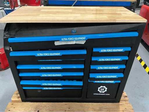 Ultra Force Equipment Gereedschapswagen transportschade