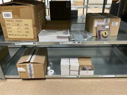 Scut lung, placă de încuietoare, set de toaletă