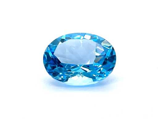 Topazz szwajcarskiego błękitu około 1,50 karatu
