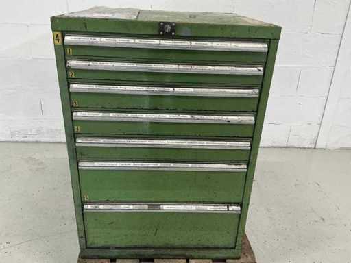 Gereedschapladen kast met inhoud