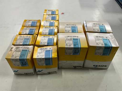 Gesipa Varie misure di rivetti a strappo (14x)