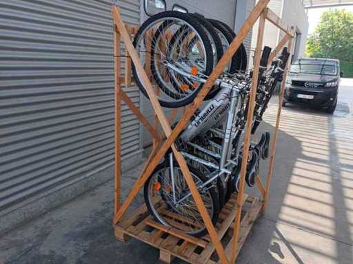 lot van 5 fietsen