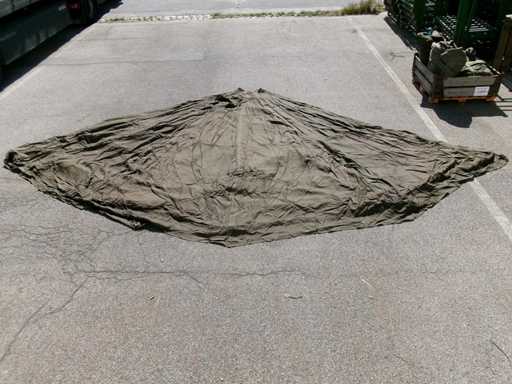 Tente suédoise, sans poteaux, hauteur env. 3.30m (GH) (1x)