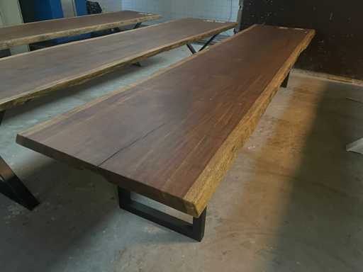 Iroko tafel 4000x900x65mm
