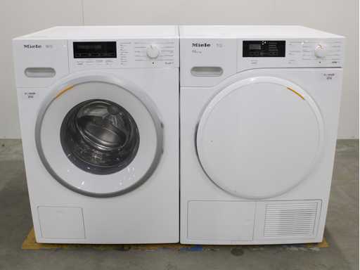 Miele W1 Washing Machine & Miele T1 Eco Dryer