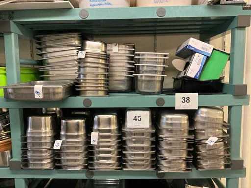 Divers plateaux et bols Gastronorm (160x)