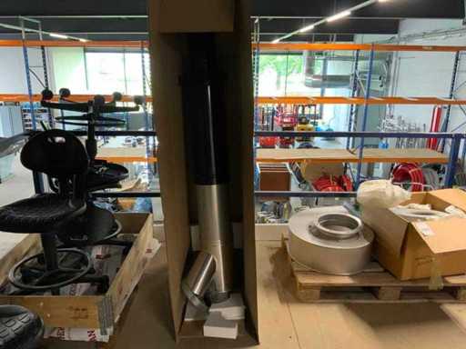 Burgerhout Al 150-150 flue system (2x)