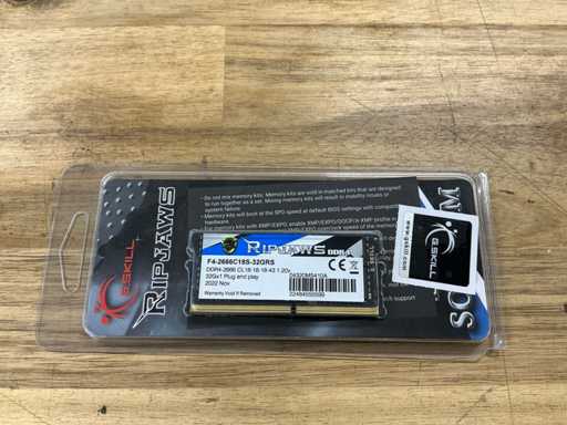 G.Skill Ripjaws DDR4 F4-2666C18S-32GRS