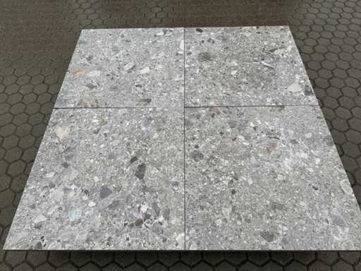 Ceramic tiles for the garden (approx. 44.10m²)